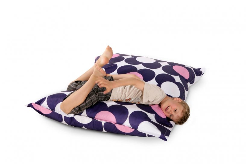 Sitzsack Nightflower Junior Purpur-Rosa