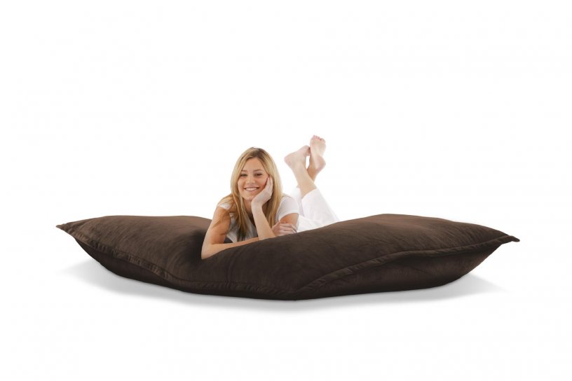 Sitzsack Samt Mokka-Braun