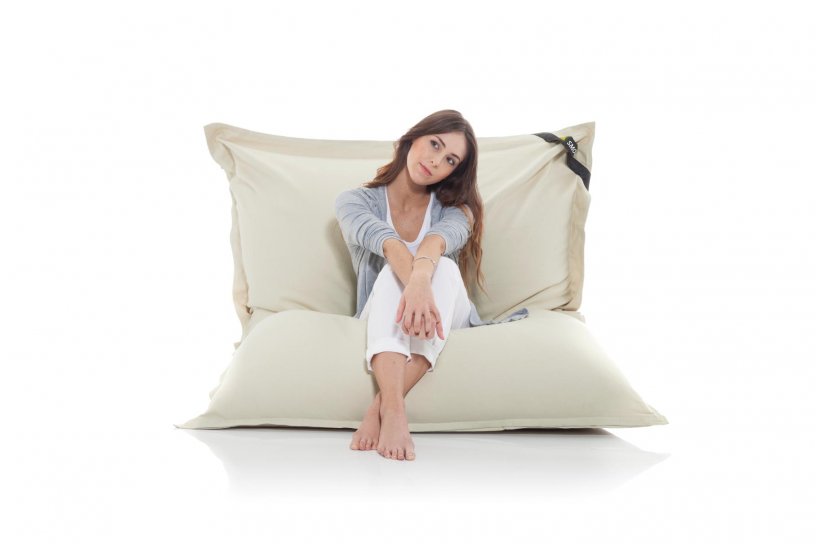 Sitzsack Cotton Creme Weiss