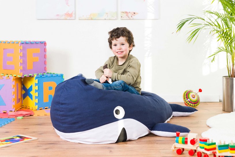 Walli Walfisch Sitzsack