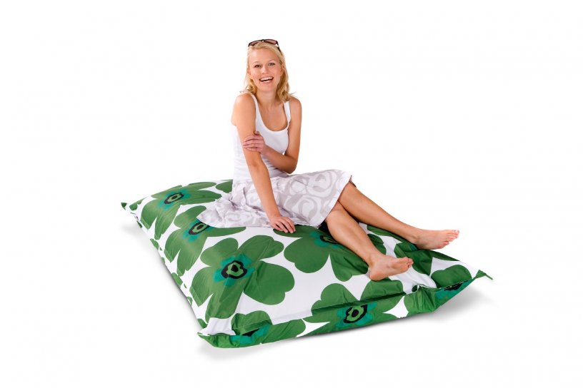 Sitzsack Floralia Grün-Grün