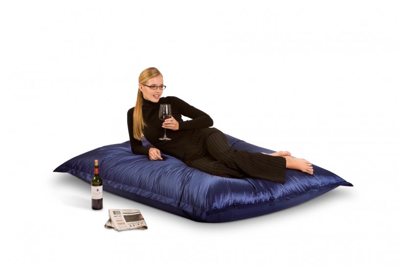 Sitzsack Metallic Saphir