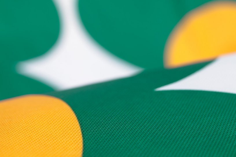 Sitzsack Nightflower Grün-Gelb