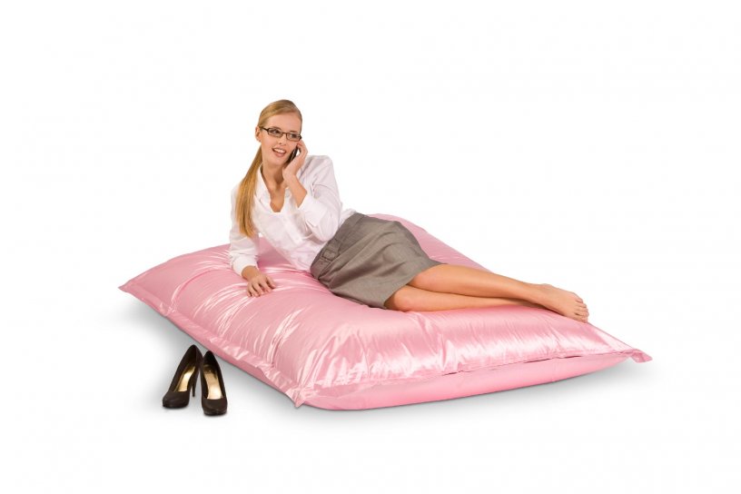 Sitzsack Metallic Rosé