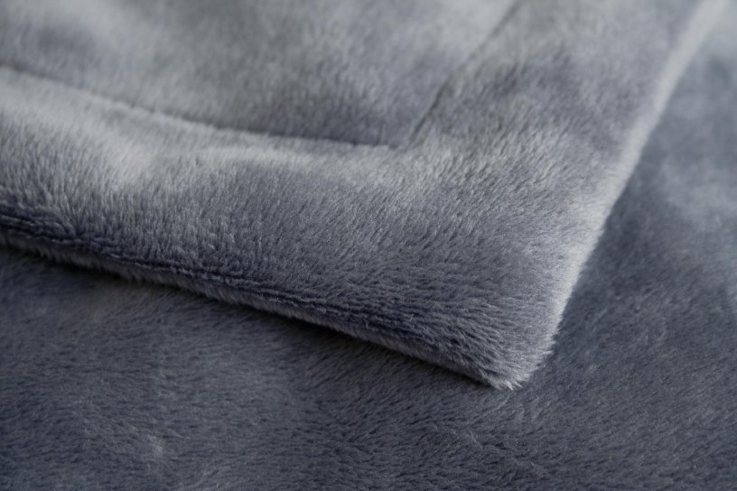 Sitzsack Samt Dunkelgrau