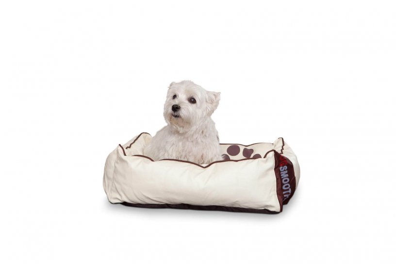 Smoothy Dogbed Leather S Beige