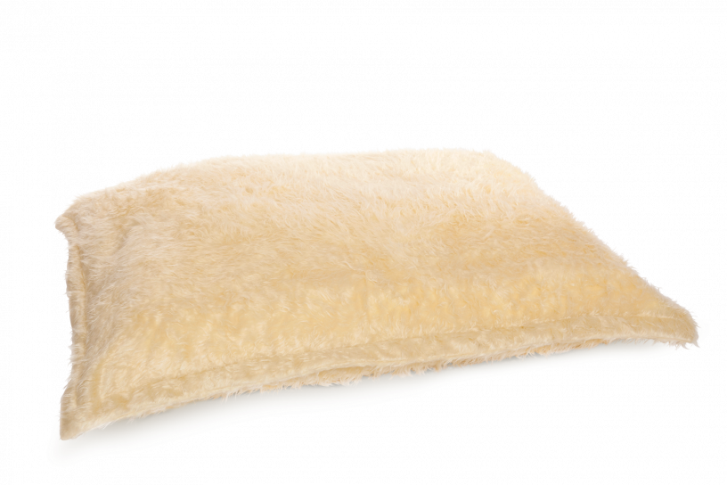 Sitzsack Flokati Creme