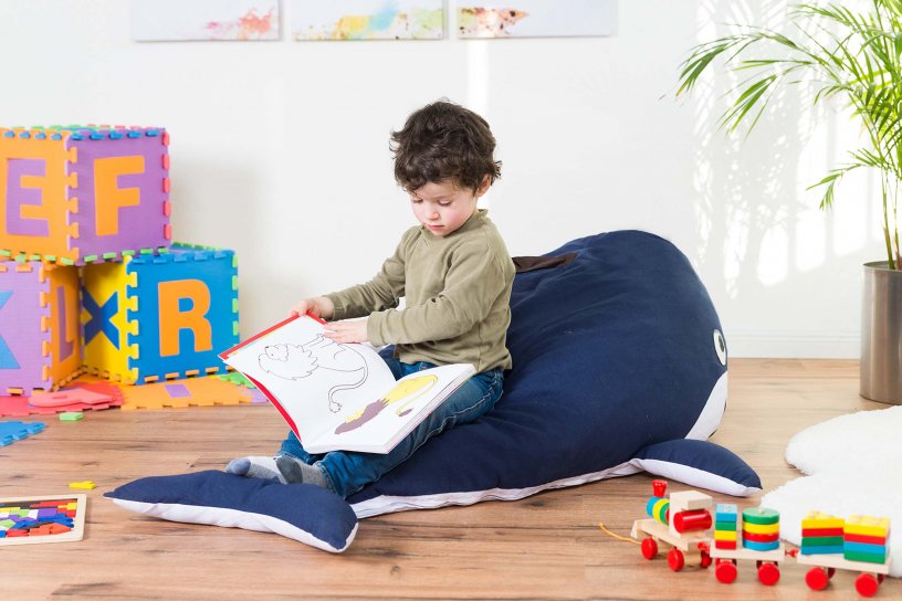 Walli Walfisch Sitzsack