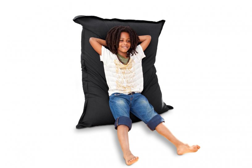 Sitzsack Cotton Junior Mitternachts-Schwarz