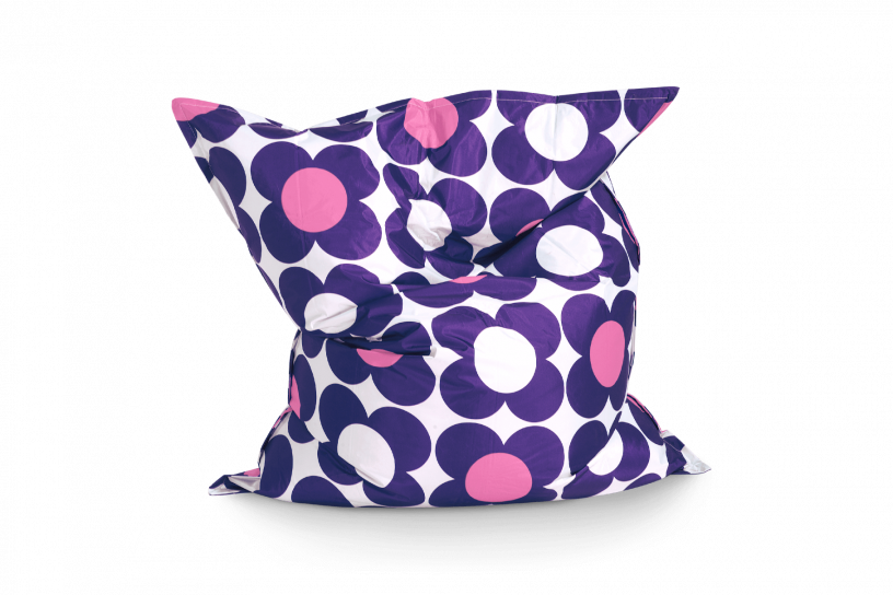 Sitzsack Nightflower Purpur-Rosa