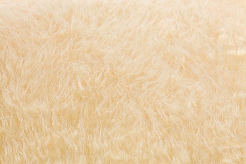 Sitzsack Flokati Creme