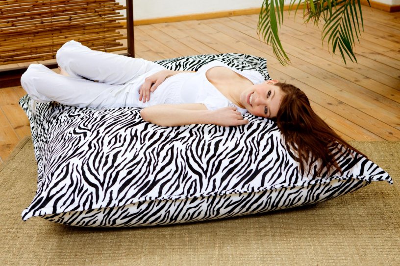 Sitzsack Safari Zebra