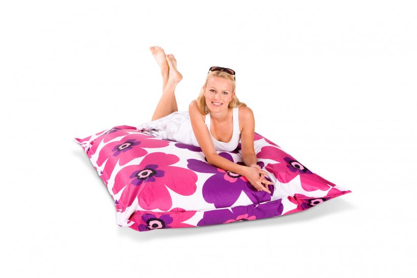 Sitzsack Floralia Pink-Lila