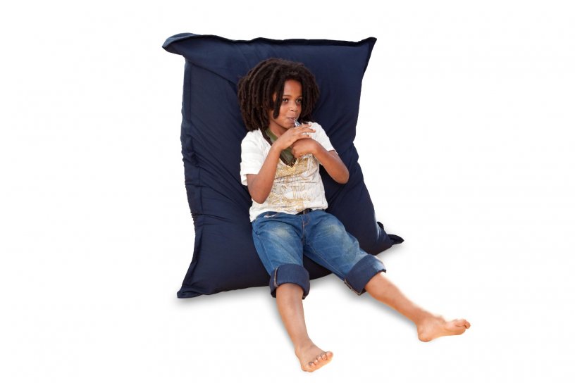 Sitzsack Cotton Junior Indigo-Blau