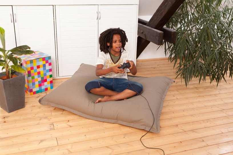 Sitzsack Cotton Junior Savannen-Braun