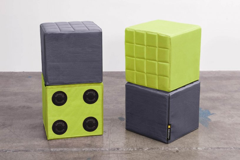 Sitzwürfel Cube Limetten-Grün