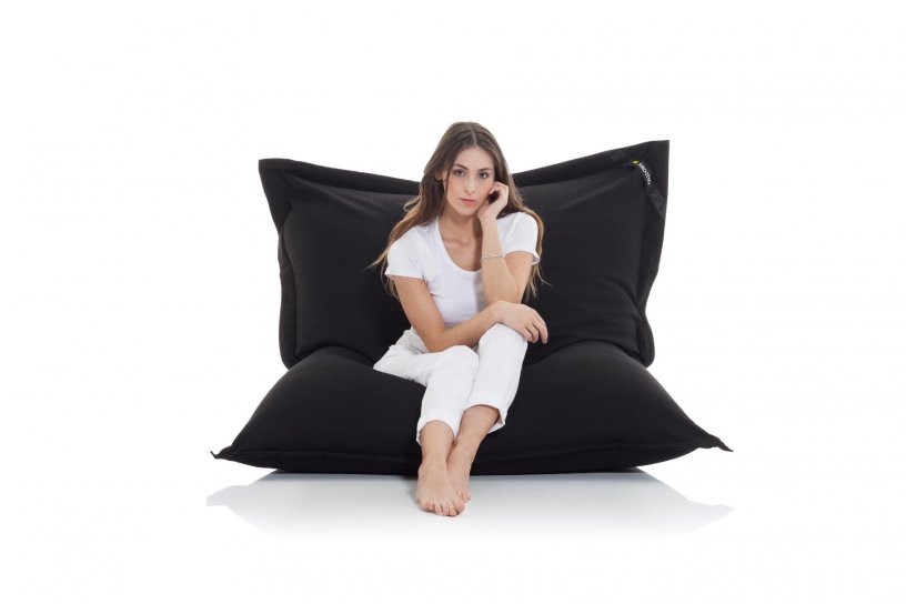 Sitzsack Cotton Mitternachts-Schwarz