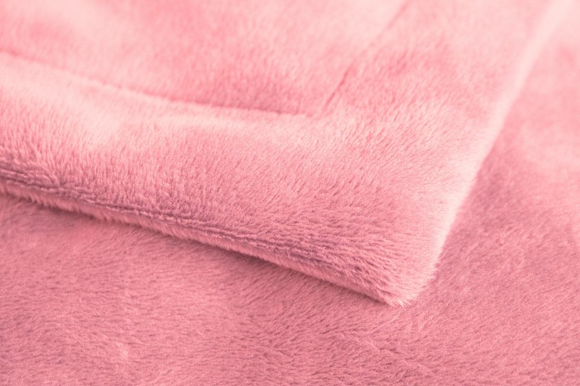 Sitzsack Samt Flamingo-Pink