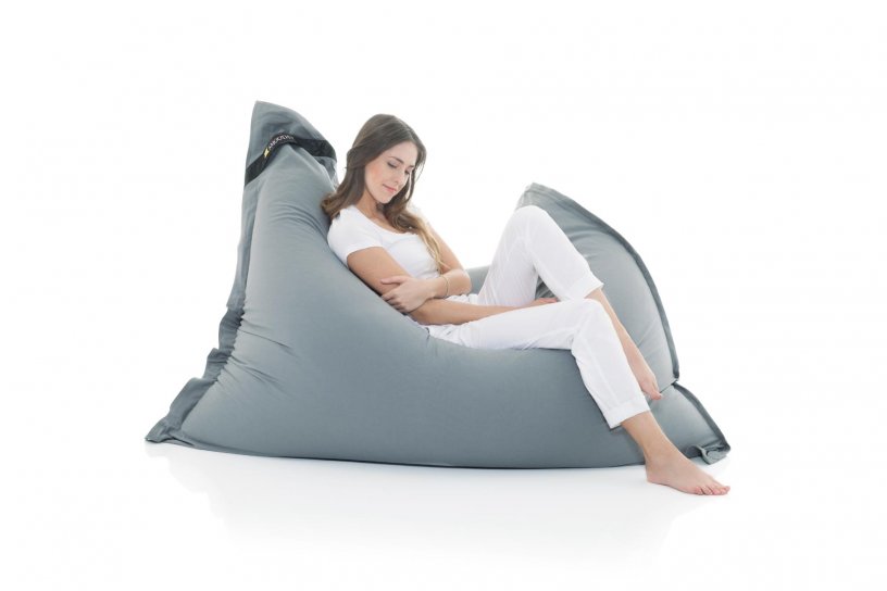 Sitzsack Cotton Grau