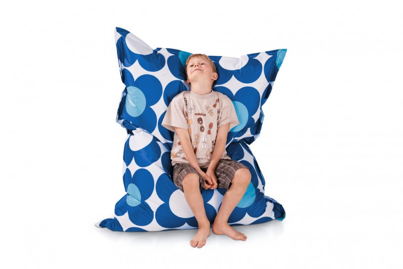 Sitzsack Nightflower Junior Blau-Blau