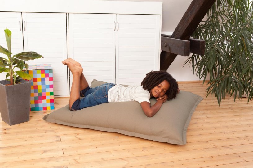 Sitzsack Cotton Junior Savannen-Braun