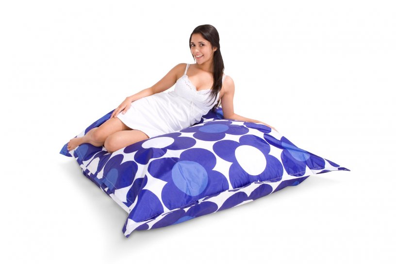 Sitzsack Nightflower Blau-Blau