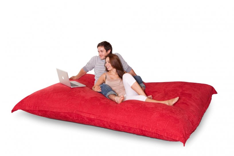 Sitzsack XXXXL Feuer-Rot