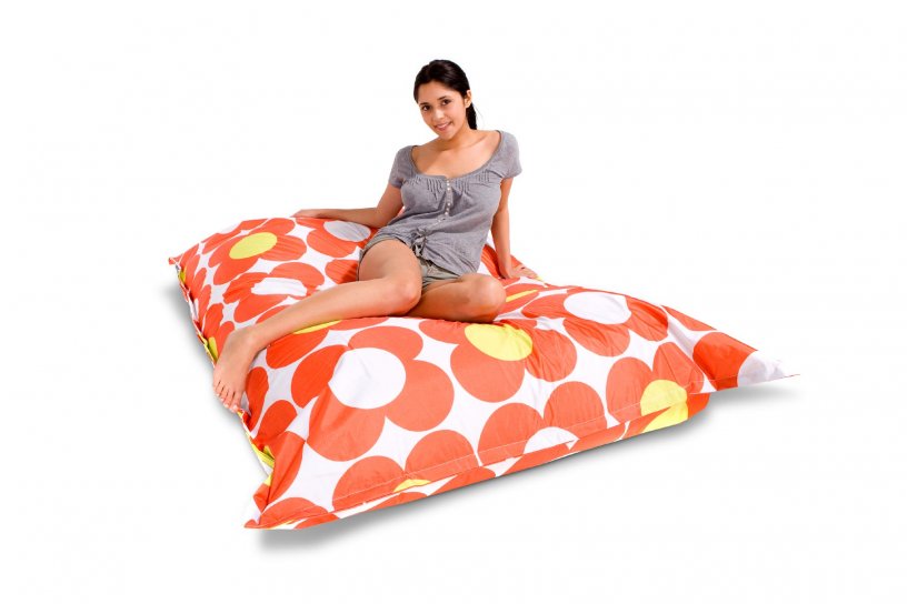 Sitzsack Nightflower Orange-Gelb