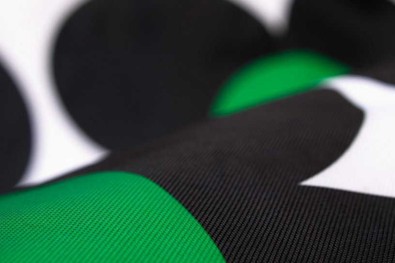 Sitzsack Nightflower Schwarz-Grün