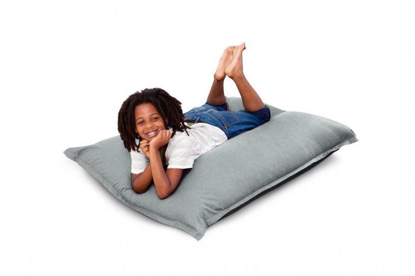 Sitzsack Cotton Junior Stein-Grau