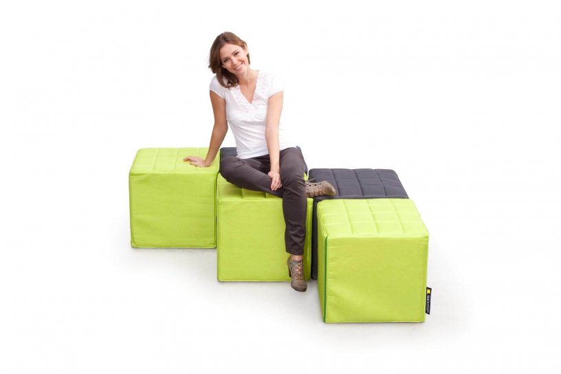 Sitzwürfel Cube Limetten-Grün