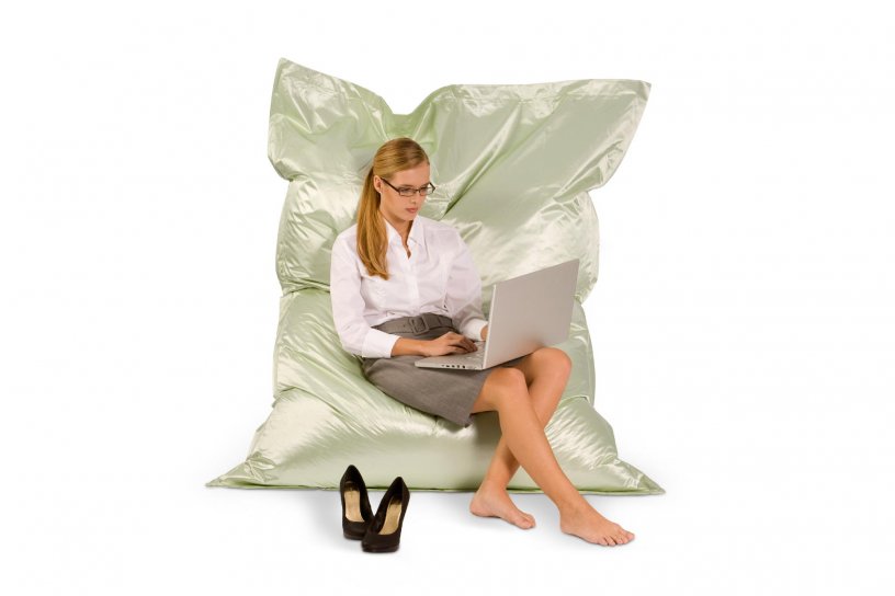 Sitzsack Metallic Smaragd