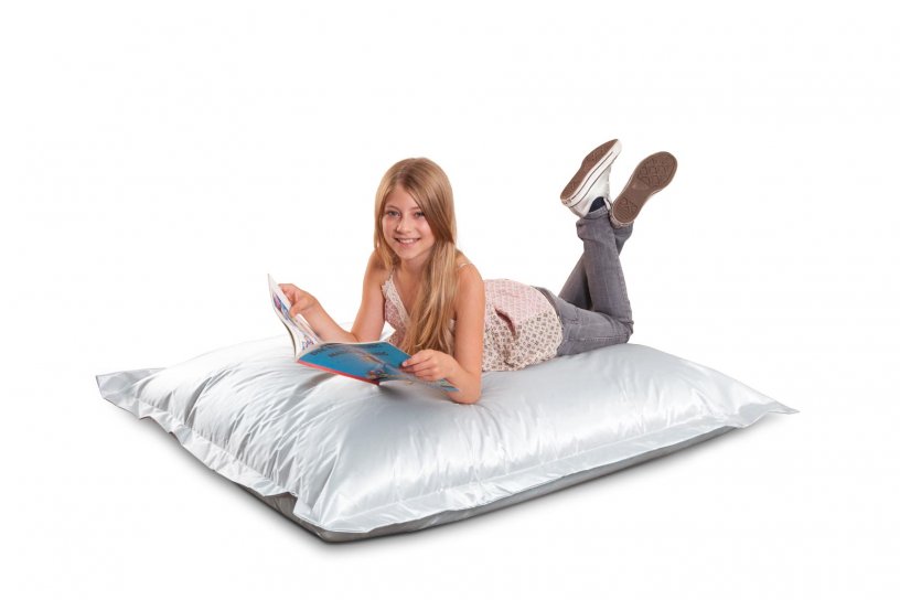 Sitzsack Metallic Junior Silber